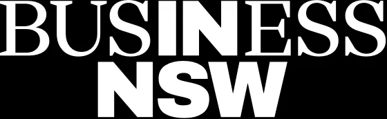 business nsw white on black